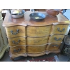 Image 1 : ANTIQUE 3 DRAWER DRESSER W/BALL & CLAW LEGS