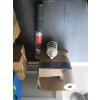 Image 1 : BLACK 36"X60"X1/8" ROLLED UP BLACK MAT & BOX OF HAND TOWELS & SOAP