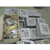 Image 3 : 2 PALLETS OF ASST. ELECTRICAL SWITCHES PLUGS, BOXES, ETC.
