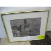 Image 1 : FRAMED ROBERT BATEMAN PRINT "EAGLES AT BRECKINDALE"