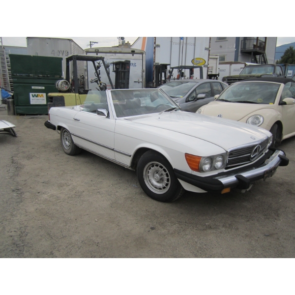 1976 MERCEDES COUPE AUTO HARD TOP RAG TOP, VIN#10704412028309, KMs 145,612