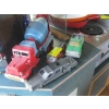 Image 2 : 4 METAL TOYS - CEMENT MIXER, PICK UP, ETC.