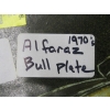 Image 3 : ALFARAZ PLATE W/BULL, 1970s