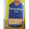 Image 2 : 2 GOLF ELECTRIC MOTOR OIL NEW BOTTLES & A VINTAGE BURGISS LAMP BOX