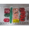 Image 4 : ASST. KEYHOLDERS, CAST IRON WHEELED TOY, RAISIN FIGURINE, TURTLE FIGURINE, ETC.