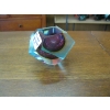 Image 2 : MURANO SOMMERSO GLASS VASE - HAS CHIP