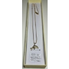 Image 1 : LADIES 14KT 17” CHAIN W/10KT DOLPHIN & DIAMOND PENDANT - 5G