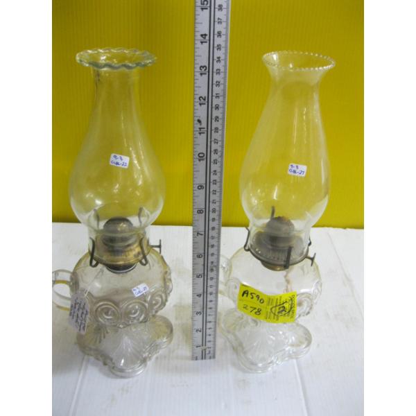 2 FINGER OIL LAMPS