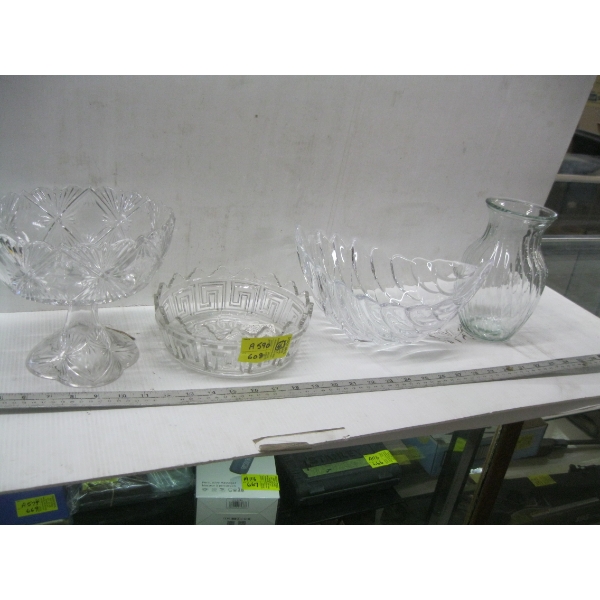 VINTAGE GLASSWARE