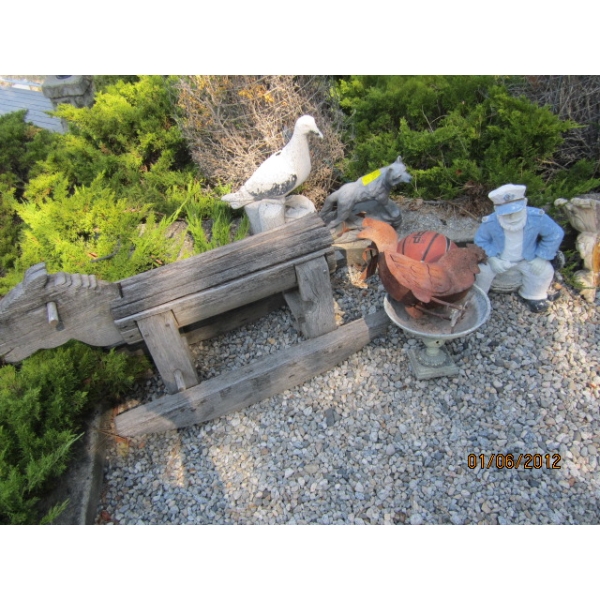 GARDEN ORNAMENTS