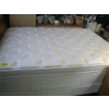 Image 2 : QUEEN SIZE BOX SPRING & MATTRESS W/ROLLER FRAME