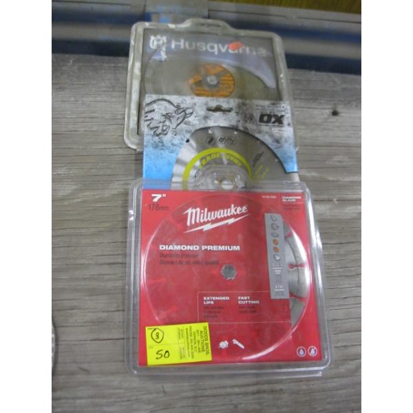 3 - 7" SAW BLADES