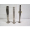 Image 1 : 3 METAL VASES