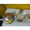 Image 2 : CARVING KNIFE SET & SILVERPLATE GLASS LINED TUREEN