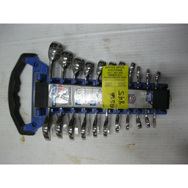 MASTERCRAFT 11 PIECE COMBINATION WRENCH SET, METRIC