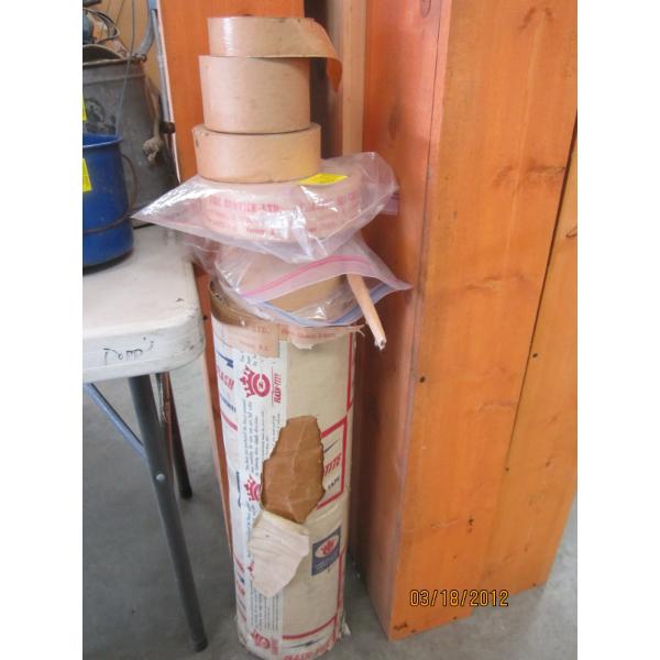 LG. ROLL OF PAPER & ROLLS OF TAPE