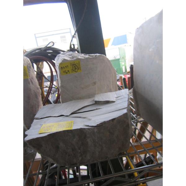 2 PIECES OF SOAPSTONE