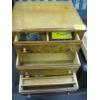 Image 4 : SM. 3 DRAWER SEWING CABINET W/MISC. CONTENTS