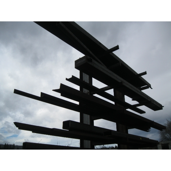5 SHELVES OF ASST. STEEL