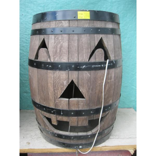 JACK O LANTERN OAK WINE BARRELL