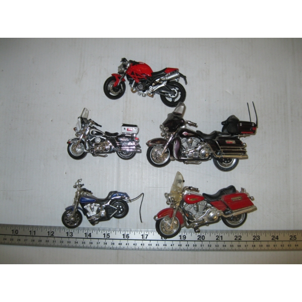 5 MOTORCYCLES
