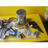 Image 4 : BIN OF MOTORCYCLE PARTS - CARBURETOR, ETC.