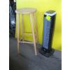 Image 2 : SUPER TOWER FAN & A WOODEN BAR STOOL