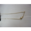 Image 4 : LADIES 10KT CHAIN W/18KT GENUINE PEARL PENDANT, 16" CHAIN
