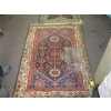 Image 2 : 3'4"X4'10" HAND KNOTTED CARPET - WORN IN PLACES & 2'11"X4'1" HAND KNOTED PERSIAN CARPET
