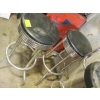 Image 1 : 2 SWIVEL TOP STOOLS - MATCHING CHROME & BLACK