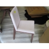Image 2 : LIGHT UPHOLSTERED DINING CHAIR, WOOD FRAMED