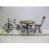 Image 2 : COCA COLA VINTAGE LOOK TABLE & CHAIR & MATCHING BICYCLE
