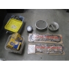Image 8 : BIN OF ASST. EMBLEMS, LIGHTBULBS, CENTER CAPS, ETC.