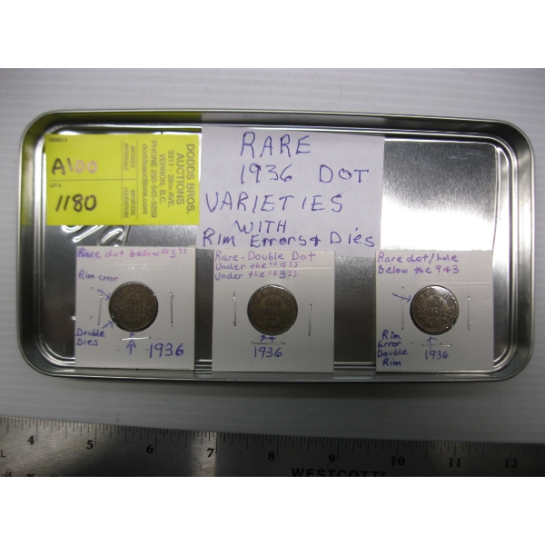 3 COLLECTABLE PENNIES