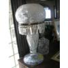 Image 2 : LG. CRYSTAL LAMP & LIDDED JAR