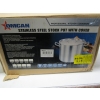 Image 1 : NEW STAINLESS STEEL STOCKPOT W/COVER IN BOX