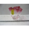 Image 1 : SIGNED PINK CHALET GLASS ART
