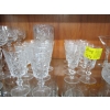 Image 3 : CRYSTAL WINEGLASSES, VASE, ETC.