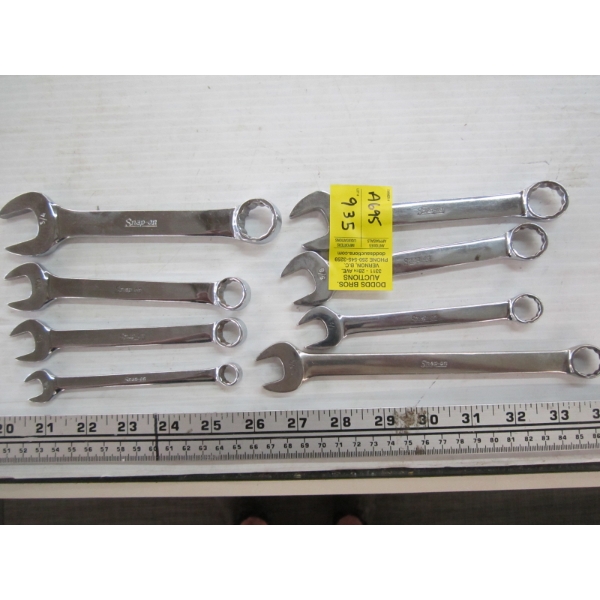 SNAP ON COMBINATION SAE WRENCHES