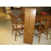 Image 4 : VILAS MAPLE DINING TABLE W/8 CHAIRS - 6 MATCH & 2 DIFFERENT, & 2 LEAVES