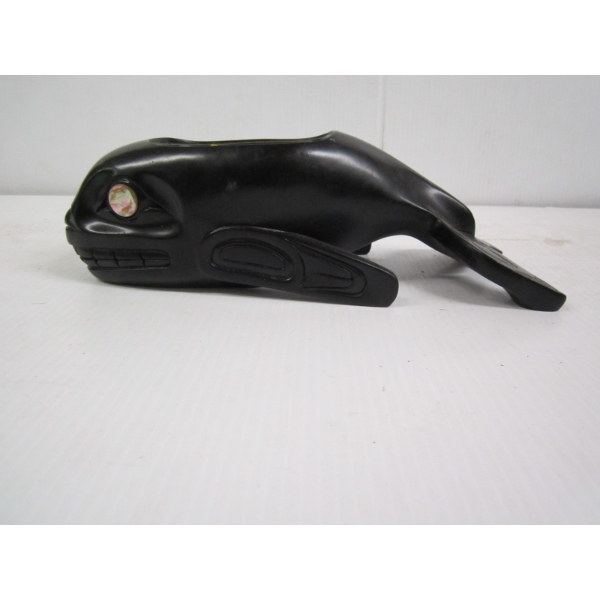 NATIVE WHALE FIGURINE