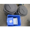 Image 2 : RECYCLING BINS & 2 GARBAGE CANS