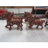 Image 2 : CAST IRON HORSE & WAGON