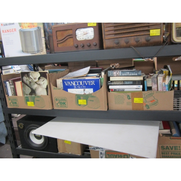 3 BOXES OF HARDCOVER BOOKS