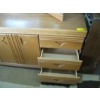Image 5 : LG. MATCHING OAK DRESSER W/3 PIECE MIRROR