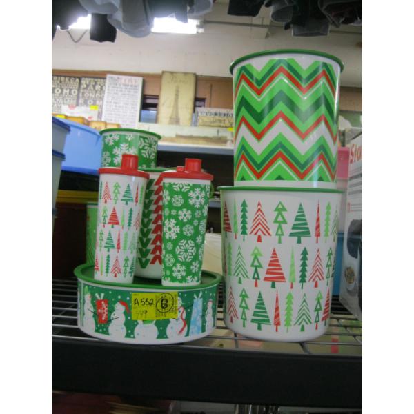 CHRISTMAS TUPPERWARE