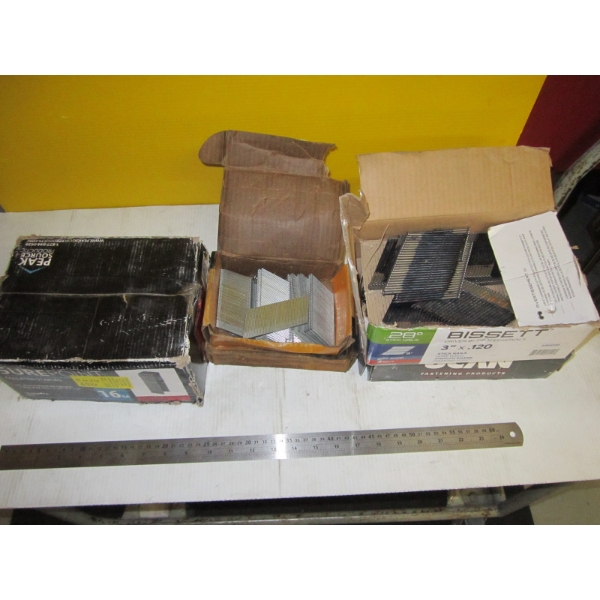 ASST. STAPLES, NAILS, ETC.