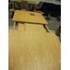 Image 3 : CASA 200CM EXTENDABLE TABLE W/DOUBLE PEDESTAL BASE - OAK