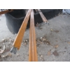 Image 4 : ASST. BEHIND RACK - PIPING, ORANGE PLASTIC COVERED ROD, ETC.