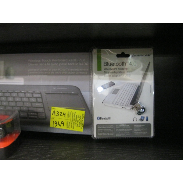 MISC. STRIP LIGHTS, KEYBOARD, NIKE PACE WATCH, ETC.